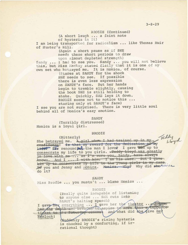 The Prime of Miss Jean Brodie