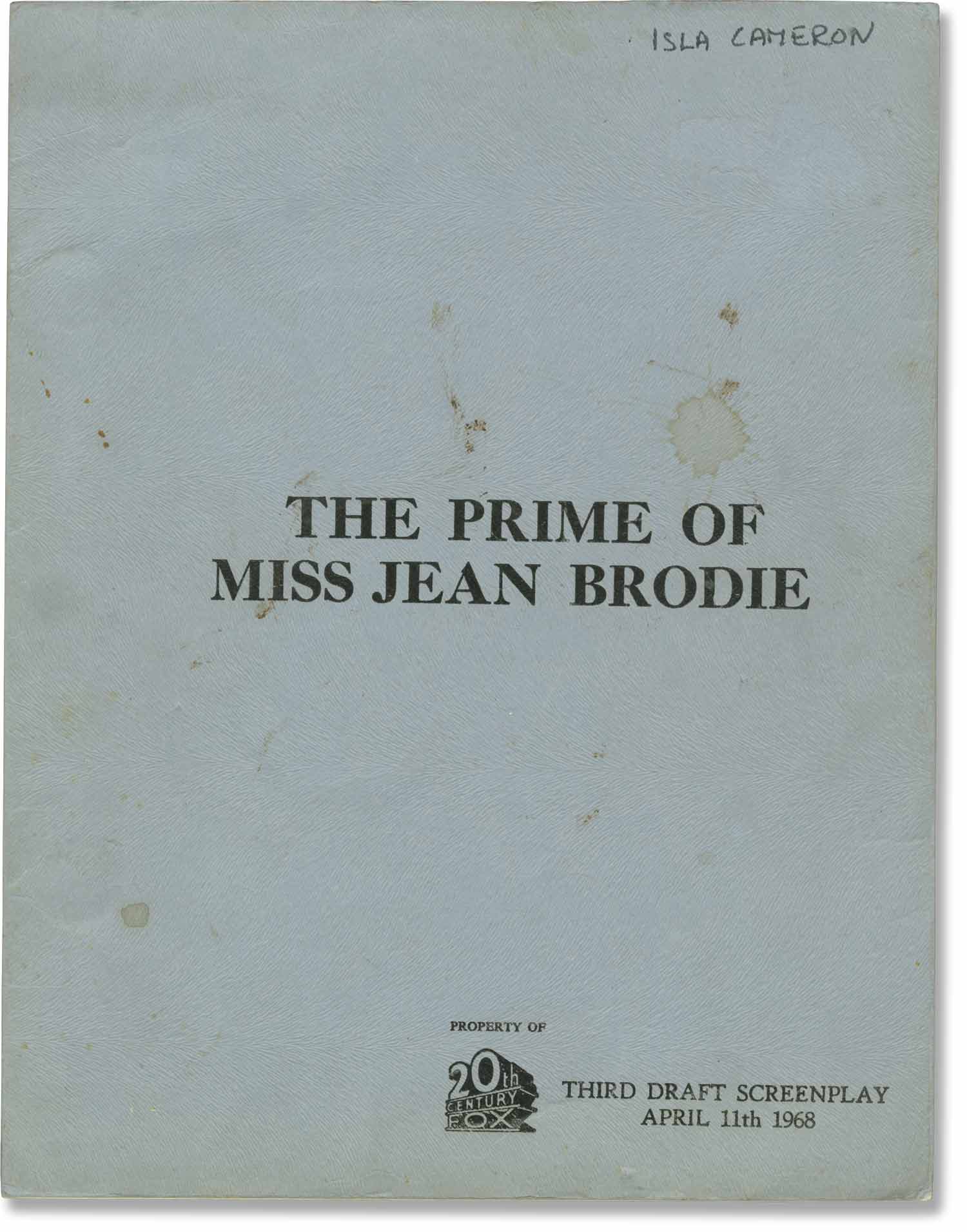 The Prime of Miss Jean Brodie Robert Stephens Maggie Smith