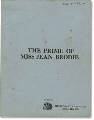 Book #160043] The Prime of Miss Jean Brodie (Original screenplay for the 1969 film, actress Isla...
