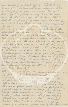 Autograph Letter Signed from Lillian Hellman to producer and director Herman Shumlin