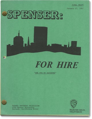 Book #160062] Spenser: For Hire: One for My Daughter (Original screenplay for the 1987 television...