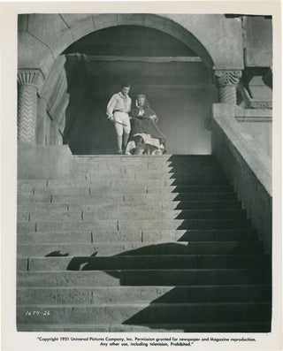 Book #160083] The Strange Door (Four original photographs from the 1951 film). Boris Karloff...