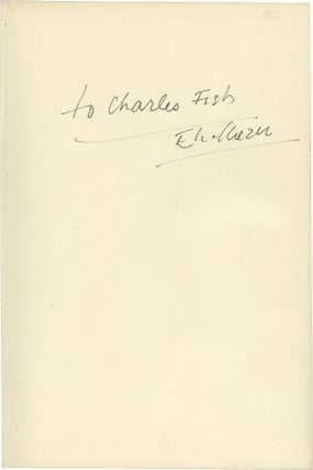 Book #160100] A Life (First Edition, inscribed). Elia Kazan