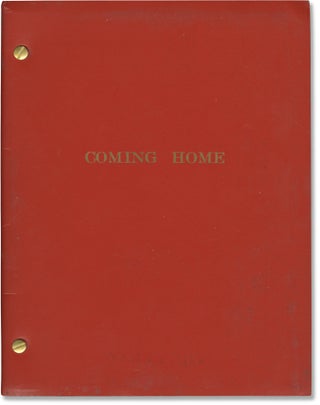 Book #160111] Coming Home (Original screenplay for the 1978 film). Hal Ashby, Robert C. Jones...
