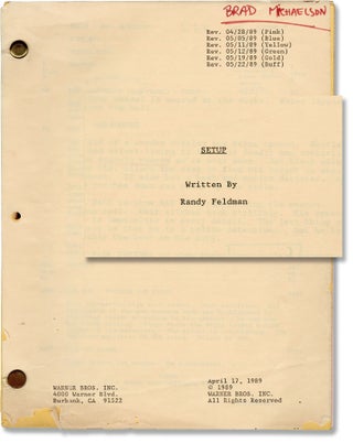 Book #160134] Tango and Cash [Setup] (Original screenplay for the 1989 film). Kurt Russell...