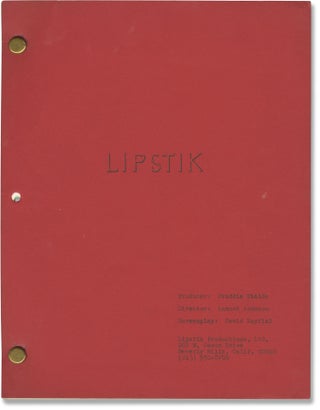 Book #160145] Lipstick [Lipstik] (Original screenplay for the 1976 film). Chris Sarandon Margaux...