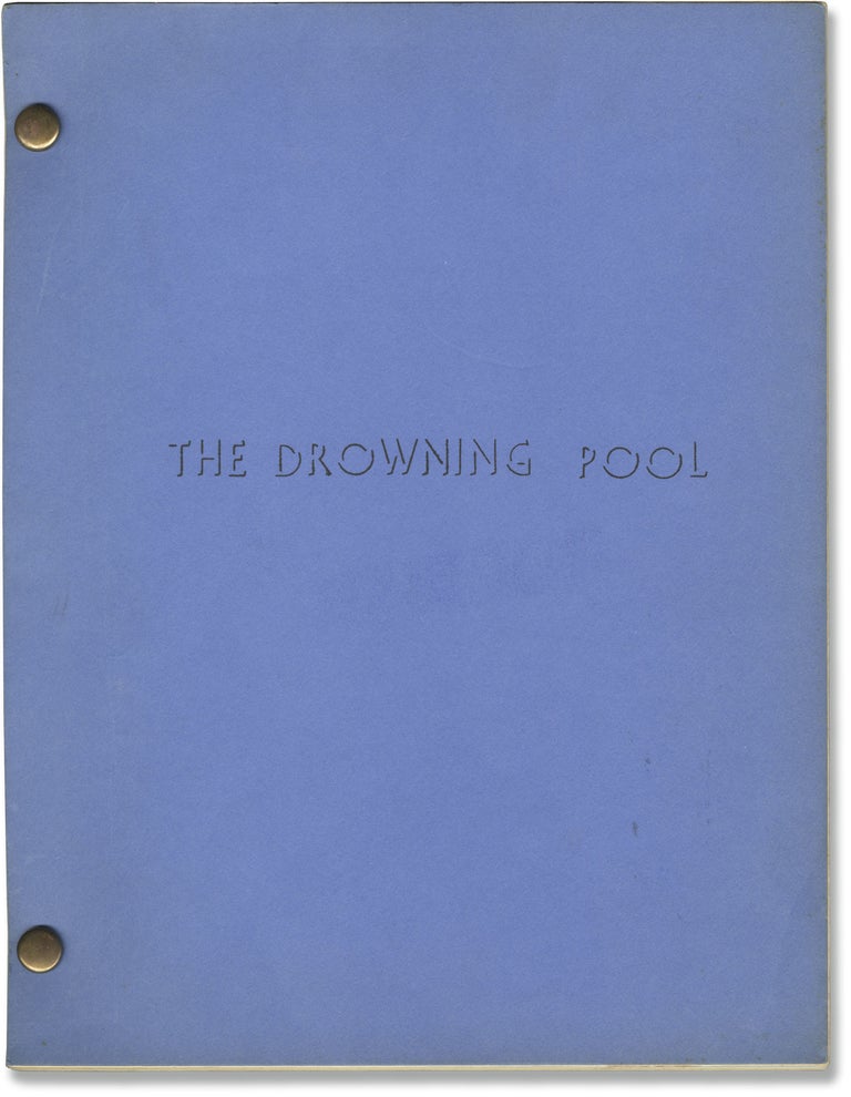 The Drowning Pool (Original screenplay for the 1975 film