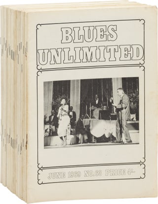 Book #160165] Blues Unlimited (First Edition, 26 issues, 1969-1973). Blues Unlimited, Mike...