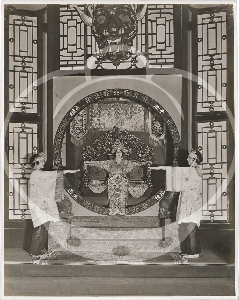 Archive of 41 photographs relating to silent film screenings at the California Theatre, 1919-1921