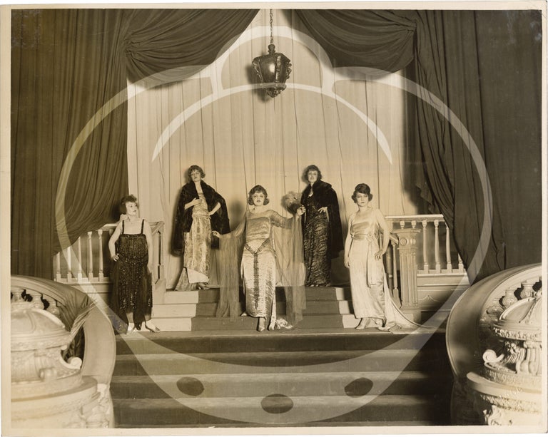 Archive of 41 photographs relating to silent film screenings at the California Theatre, 1919-1921
