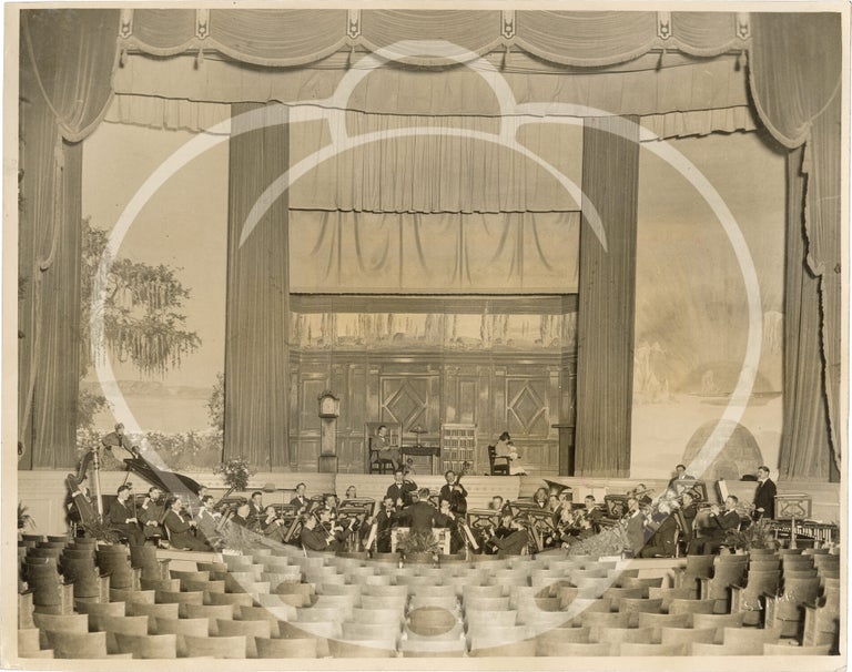 Archive of 41 photographs relating to silent film screenings at the California Theatre, 1919-1921