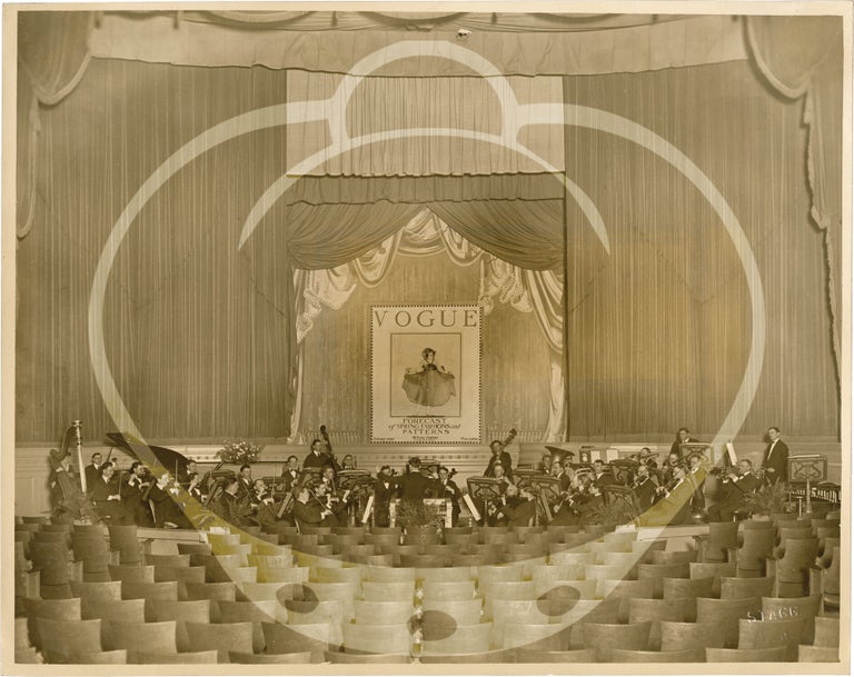 Archive of 41 photographs relating to silent film screenings at the California Theatre, 1919-1921