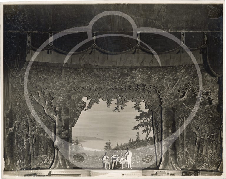 Archive of 41 photographs relating to silent film screenings at the California Theatre, 1919-1921