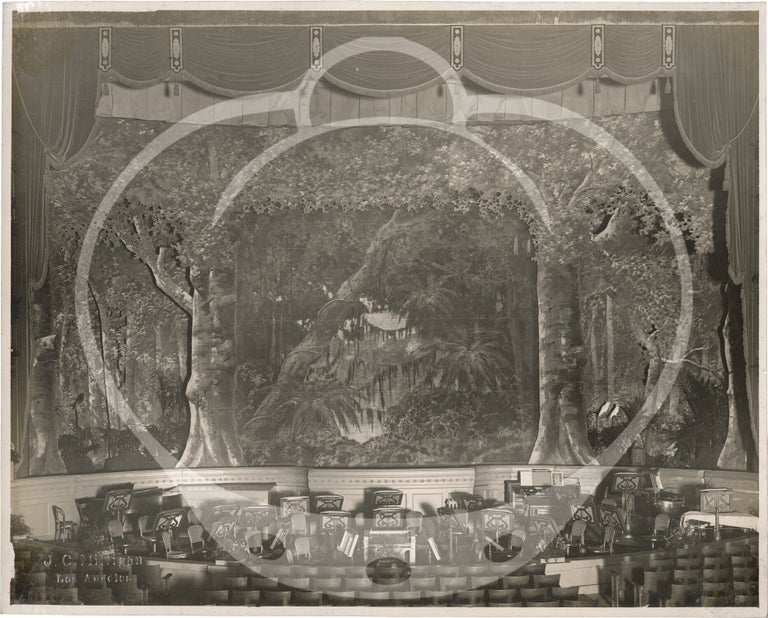 Archive of 41 photographs relating to silent film screenings at the California Theatre, 1919-1921