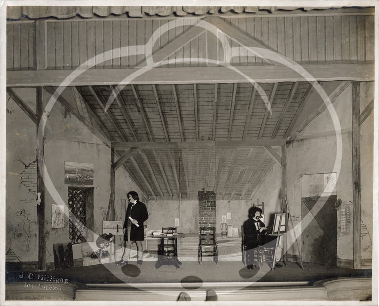 Archive of 41 photographs relating to silent film screenings at the California Theatre, 1919-1921