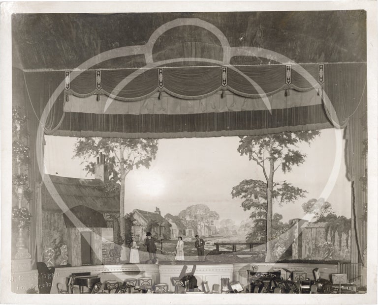 Archive of 41 photographs relating to silent film screenings at the California Theatre, 1919-1921