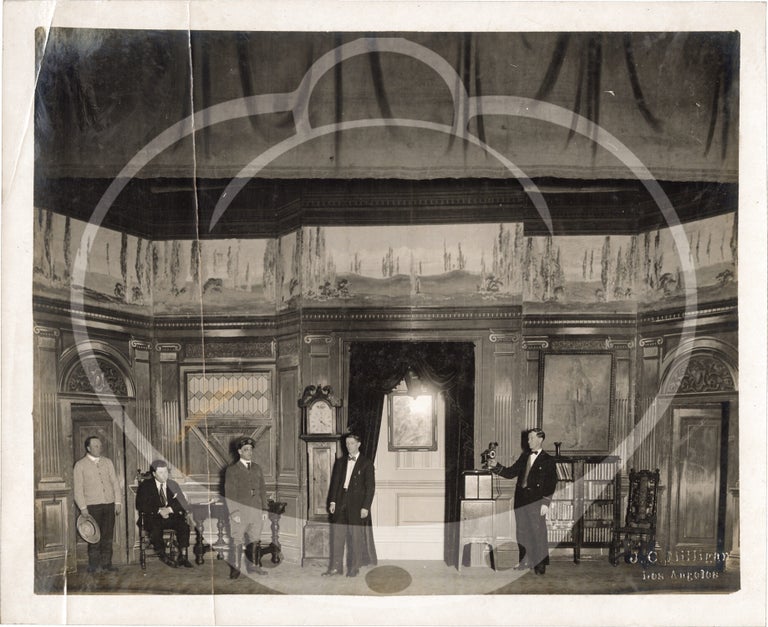 Archive of 41 photographs relating to silent film screenings at the California Theatre, 1919-1921