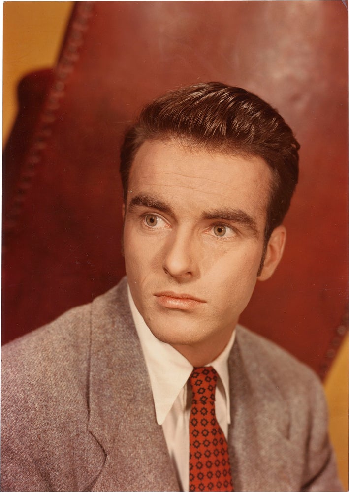 Book #160194] Collection of nine original photographs of Montgomery Clift, circa 1950s....