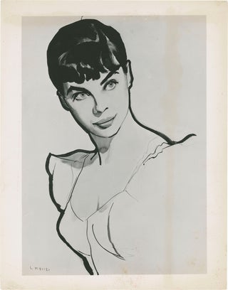 Book #160220] Gaby (Original photographic print from the 1956 film). Leslie Caron, Curtis...