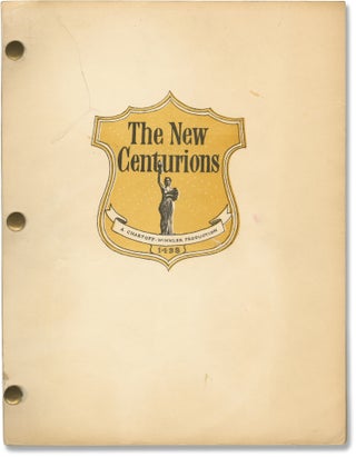 Book #160221] The New Centurions (Original screenplay for the 1972 film). Richard Fleischer,...