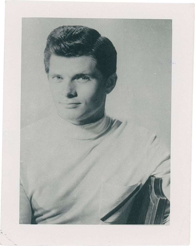 Original photograph of Dewey Martin, circa 1950s