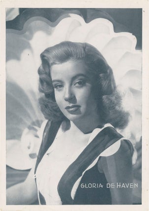 Book #160253] Original promotional photograph of Gloria DeHaven, circa 1950s. Gloria DeHaven,...