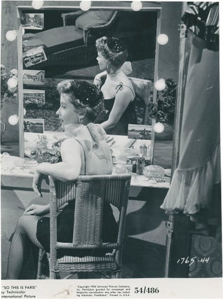 Book #160264] So This is Paris (Original photograph of Gloria DeHaven from the 1954 film). Tony...