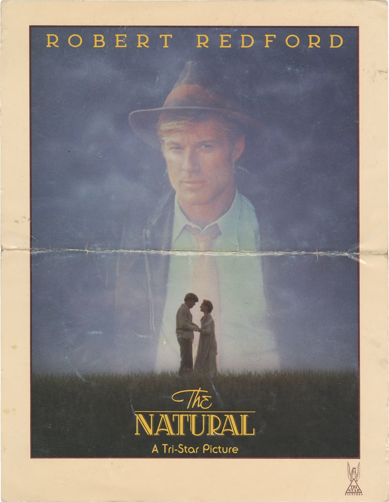 Book #160265] The Natural (Original program for the 1984 film). Barry Levinson, Bernard Malamud,...