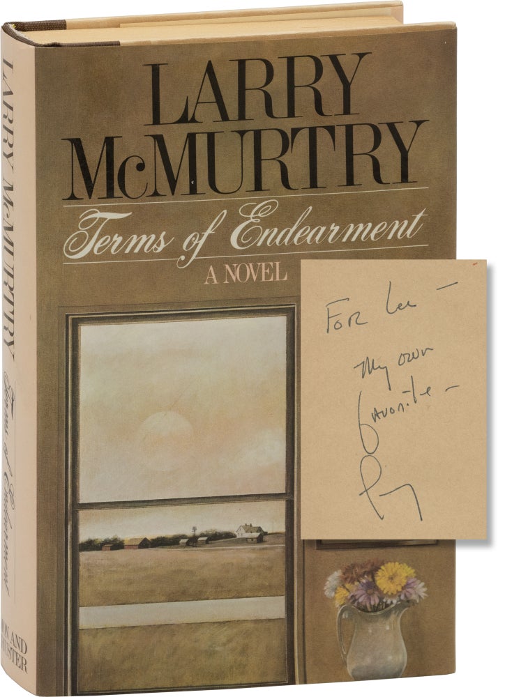 Book #160317] Terms of Endearment (First Edition, inscribed by the author). Larry McMurtry