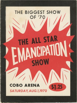 Book #160342] The All Star Emancipation Show (Original program for the 1970 show). Lonnie Smith...