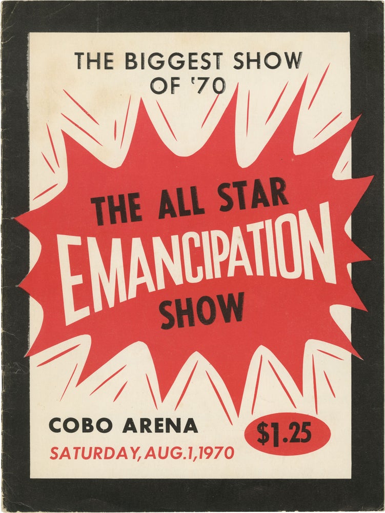 Book #160342] The All Star Emancipation Show (Original program for the 1970 show). Lonnie Smith...
