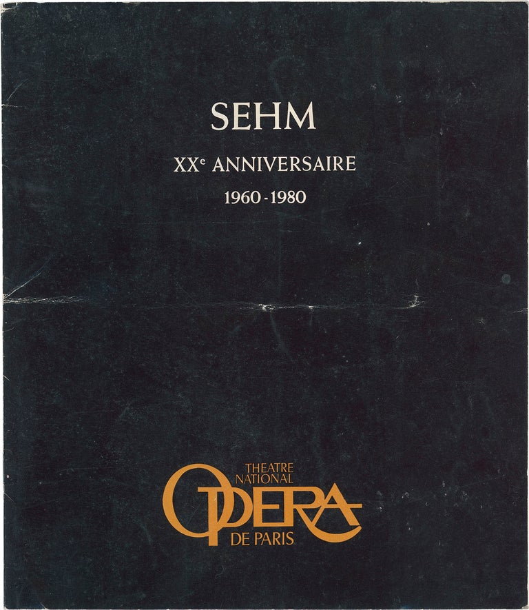 Book #160360] Original program and materials for the 20th anniversary of the Salon International...
