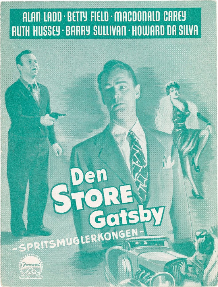Book #160384] The Great Gatsby [Den Store Gatsby - Spritsmuglerkongen] (Original Danish program...