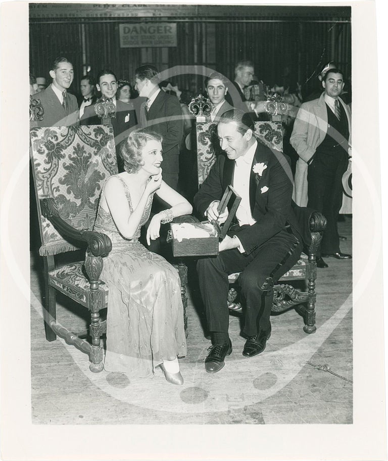 Book #160403] Original photograph of Jeanette MacDonald and Lud Gluskin in 1933. Jeanette...