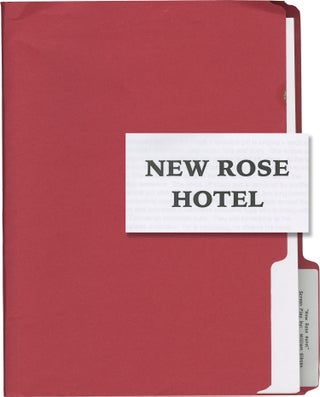 Book #160437] New Rose Hotel (Archive of four original screenplays and ephemera from the 1998...