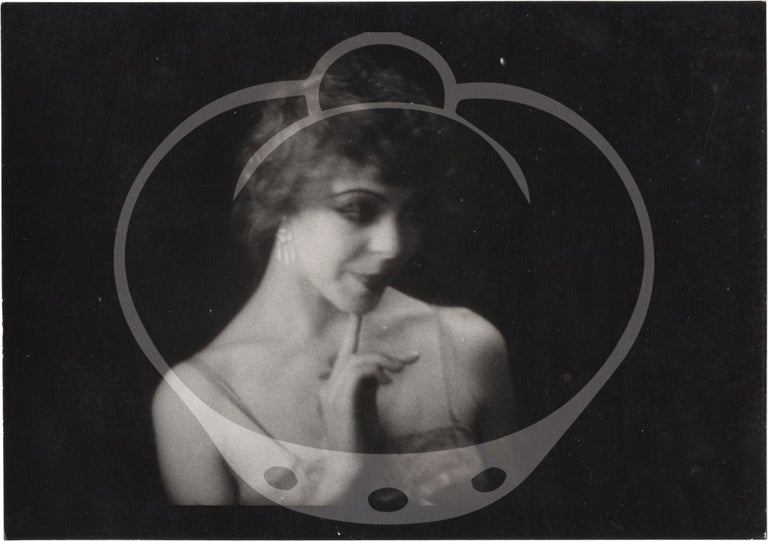 Book #160450] Queen Kelly (Three original photograms of Seena Owen from the 1932 silent film)....