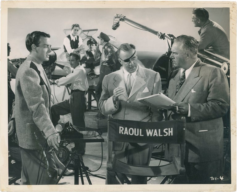 Book #160608] It's a Great Feeling (Original photograph of Raoul Walsh on the set of the 1949...