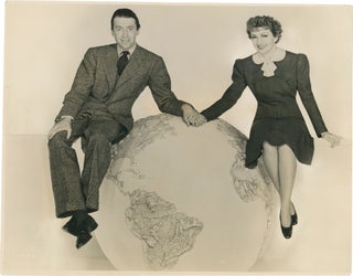 Book #160626] It's a Wonderful World (Original photograph of James Stewart and Claudette Colbert...