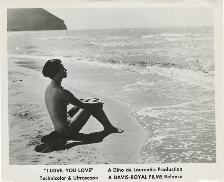 Book #160686] I Love, You Love (Three original photographs from the 1961 film). Peter Marshall...