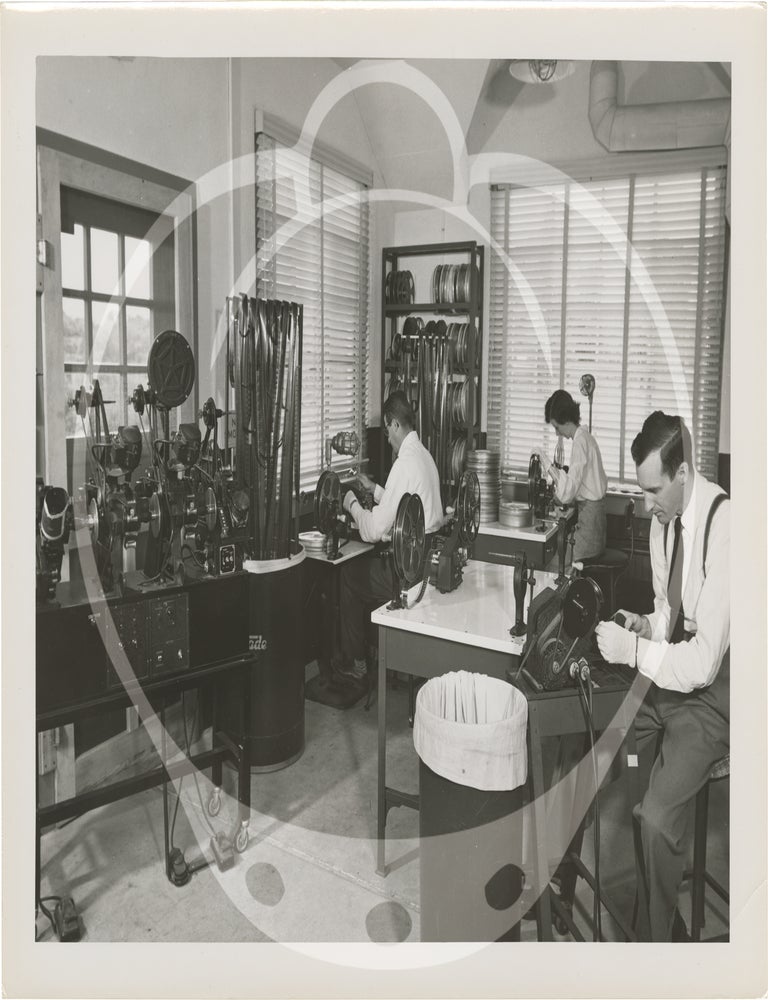 Archive of 19 original photographs relating to the Princeton Film Center, circa 1948