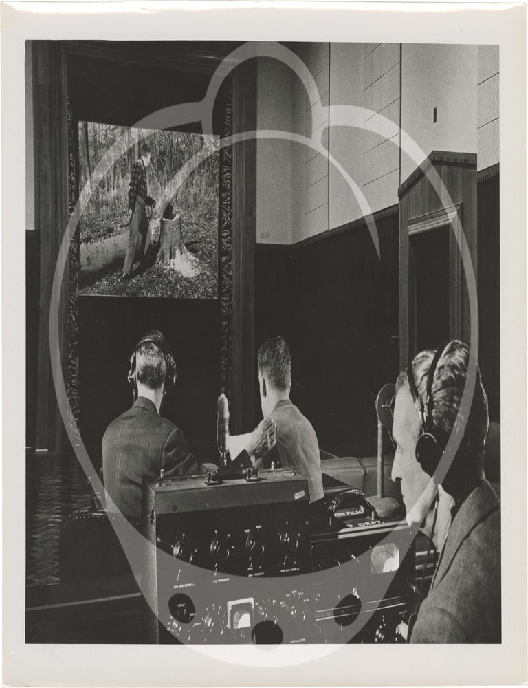 Archive of 19 original photographs relating to the Princeton Film Center, circa 1948