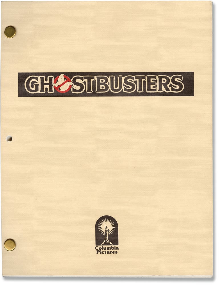 Book #160708] Ghostbusters (Original screenplay for the 1984 film). Dan Aykroyd, Harold Ramis...