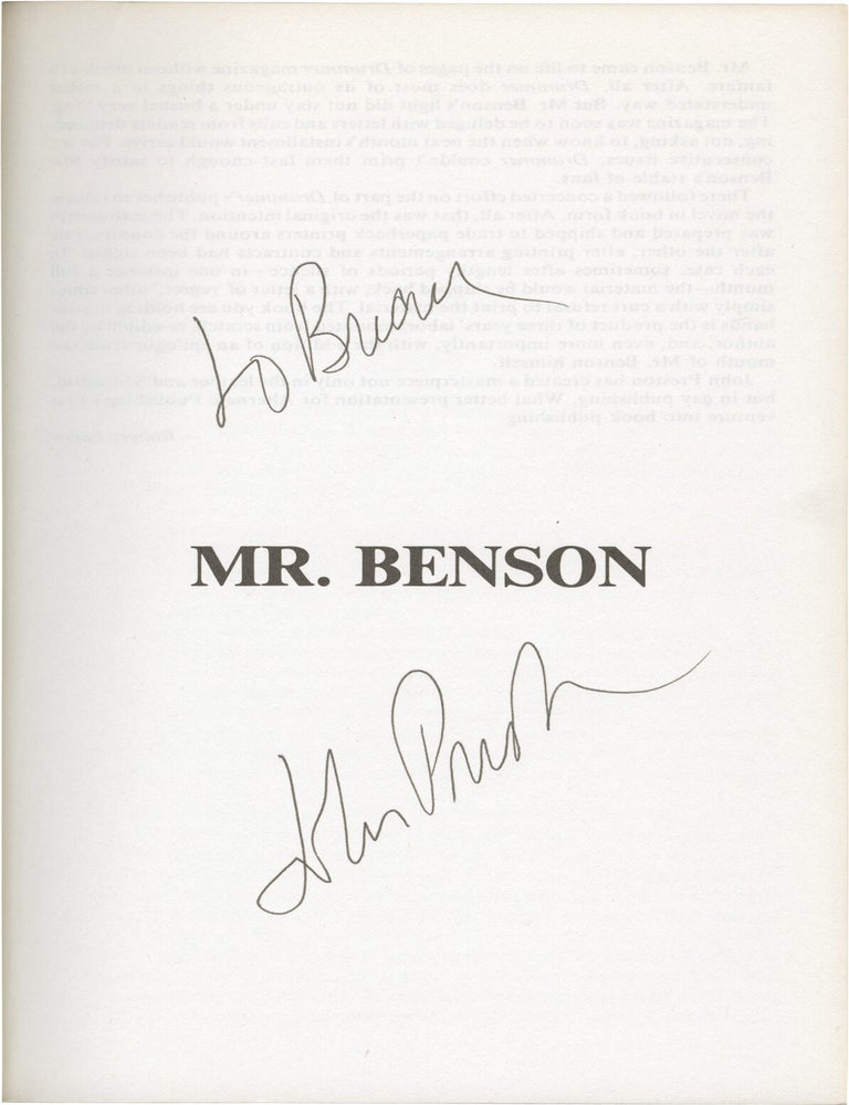 Mister Benson