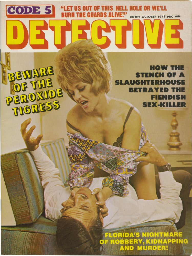 Book #160726] Code 5 Detective, October 1973 (Original cover photograph and accompanying issue)....