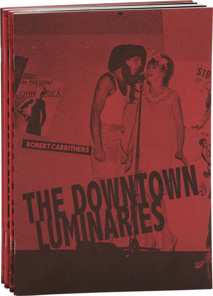 Book #160728] The Downtown Luminaries (First Edition). Robert Carrithers, Alexa Hunter, author,...