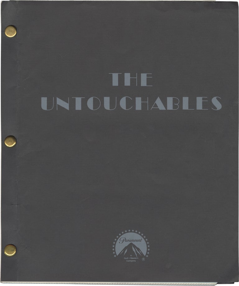 Book #160739] The Untouchables (Archive including original screenplay and production documents...