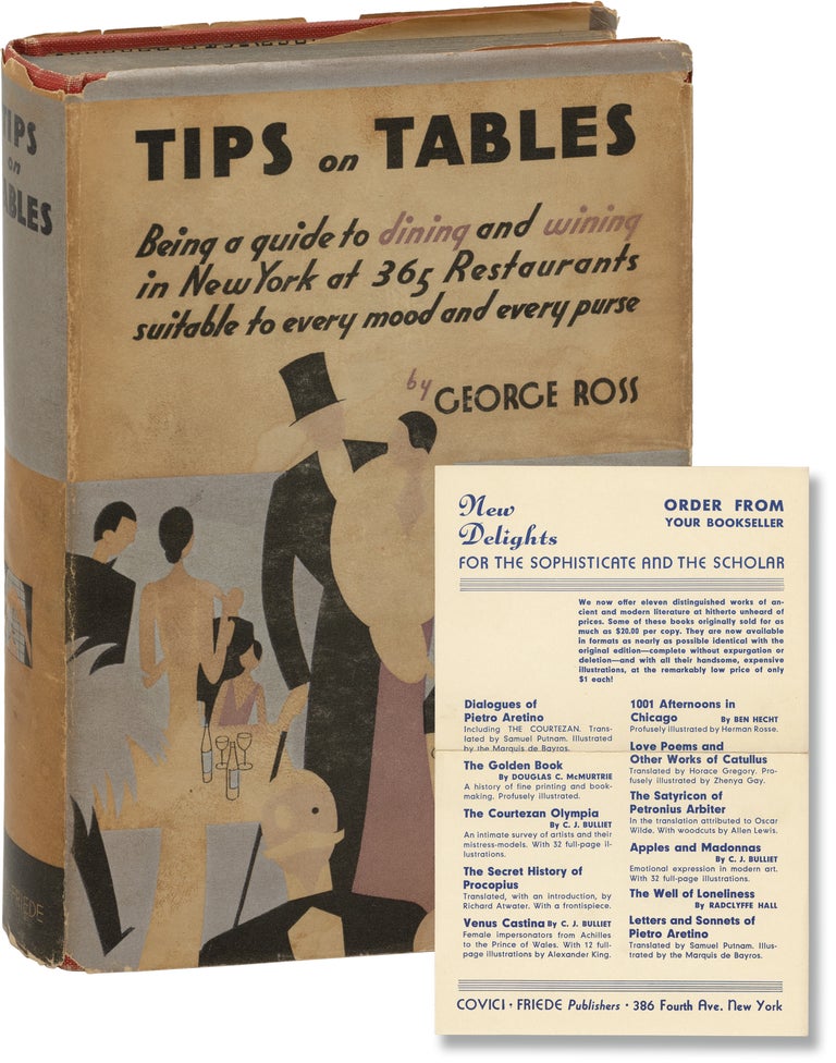Book #160755] Tips on Tables (First Edition). George Ross