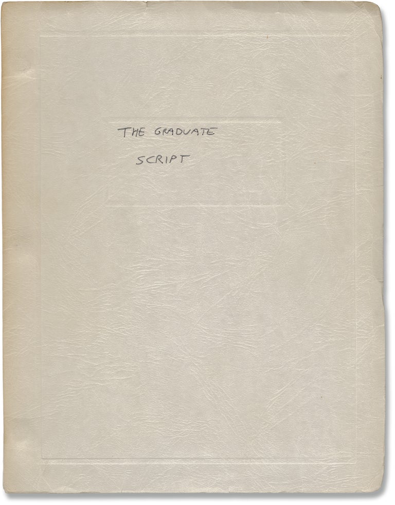 Book #160795] The Graduate (Original screenplay and bound set of breakdown sheets from the 1967...