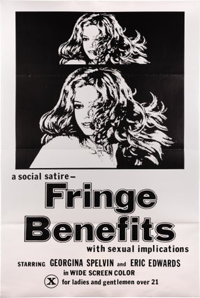 Book #160802] Fringe Benefits (Original poster from the 1974 film). Roberta Findlay, Mike...