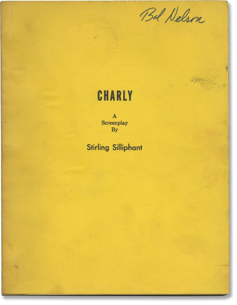 Book #161028] Charly (Original screenplay for the 1968 film, copy belonging to set decorator...